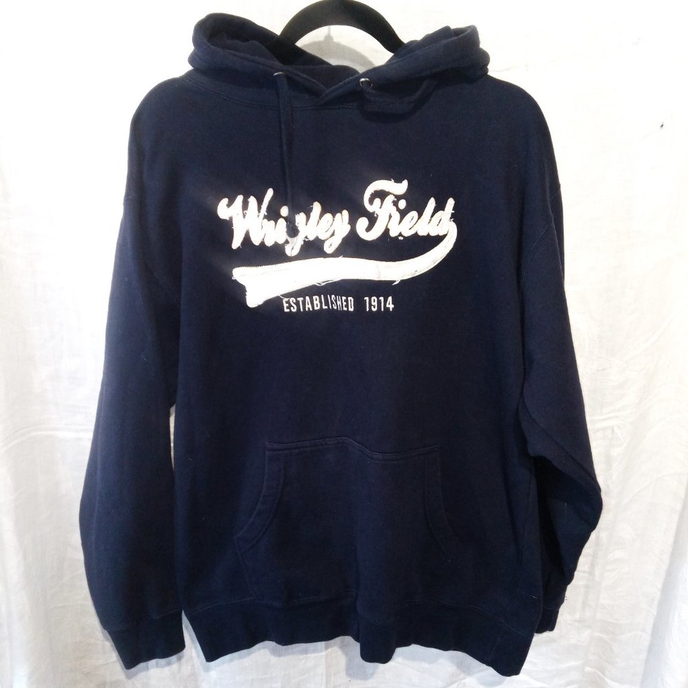 Chicago Cubs Wrigley Fields Sweat Shirt hoodie Size Large